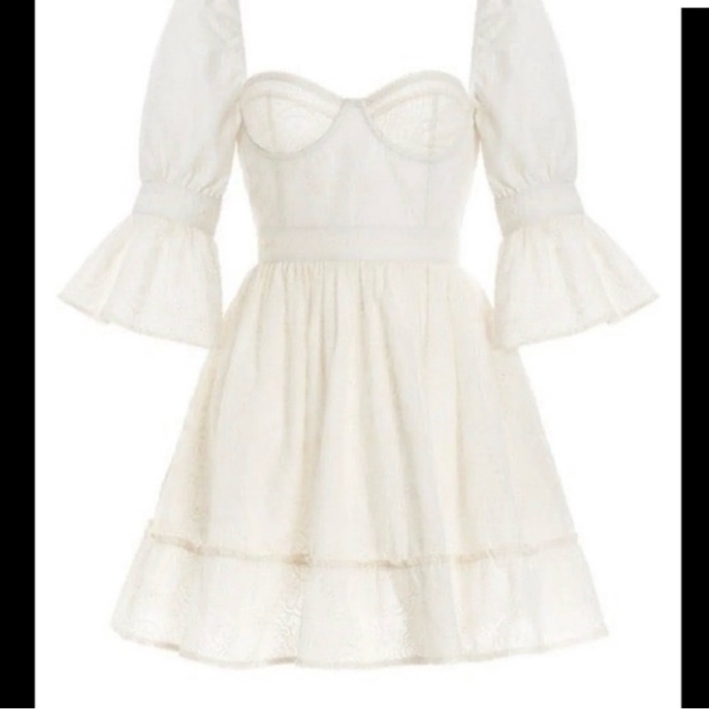 Agua by Agua Bendita Cream Dress